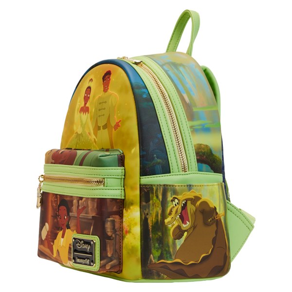 MINI RUGZAK SCÈNE DE PRINSES EN DE KIKKER - DISNEY LOUNGEFLY