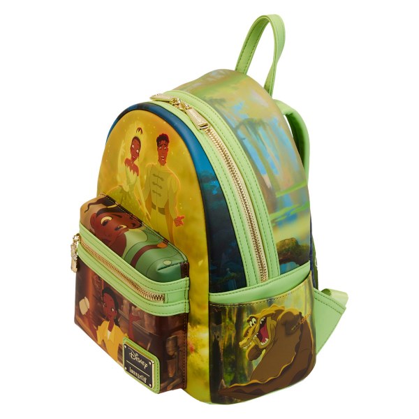 MINI RUGZAK SCÈNE DE PRINSES EN DE KIKKER - DISNEY LOUNGEFLY