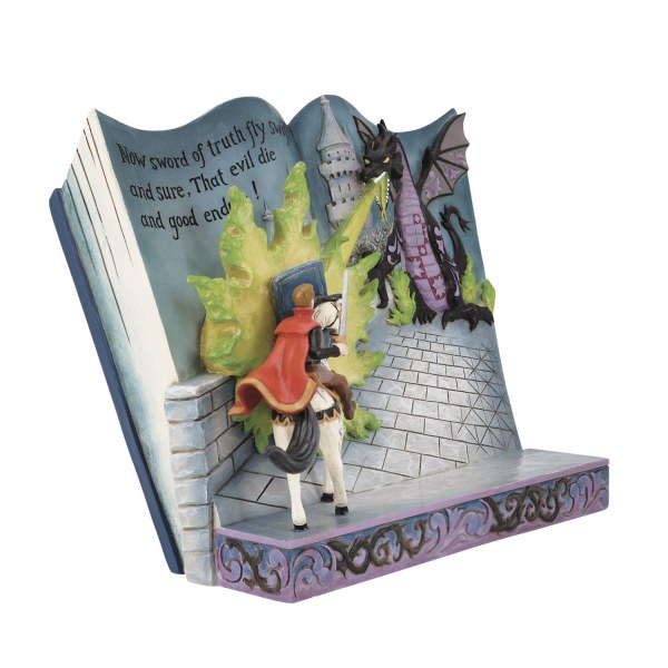 STORYBOOK PRINS PHILLIP EN DE MALEFICENT DRAAK - DISNEY TRADITIONS