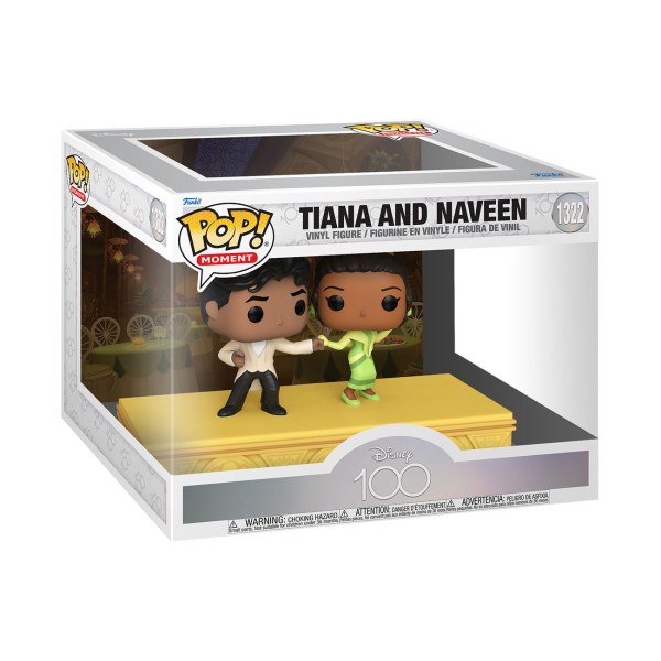 FUNKO POP! 1322 – TIANA EN NAVEEN – DISNEY’S 100E VERJAARDAG