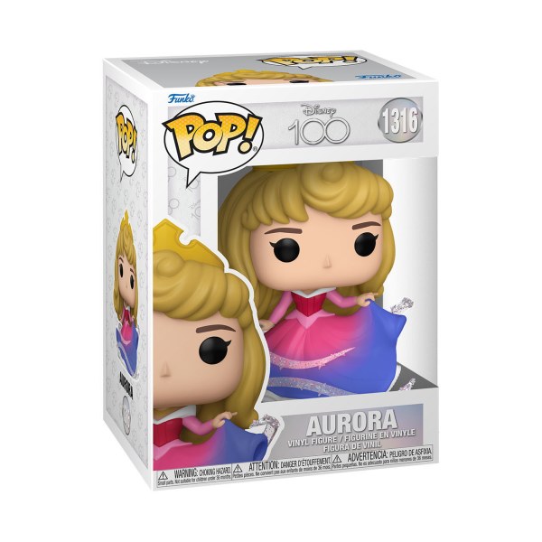 FUNKO POP! 1316 - AURORA DOORSLAAPSCHOONHEID - DISNEY'S 100STE VERJAARDAG