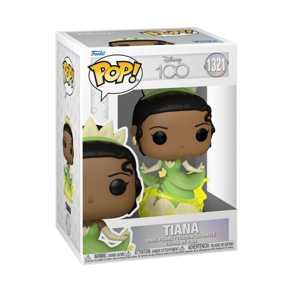 FUNKO POP! 1321 - TIANA DE PRINSES EN DE KIKKER - DISNEY'S 100STE VERJAARDAG