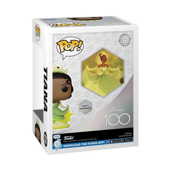 FUNKO POP! 1321 - TIANA DE PRINSES EN DE KIKKER - DISNEY'S 100STE VERJAARDAG