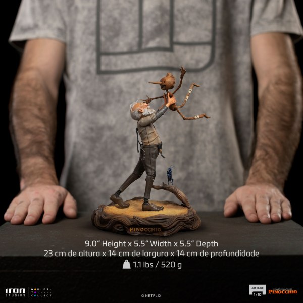 GEPPETTO & PINOKKIO ART SCALE - PINOKKIO