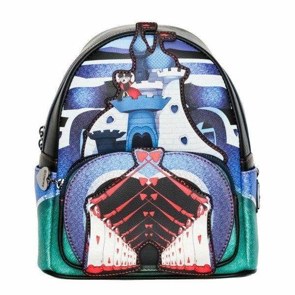 MINI RUGZAK KASTEEL HARTENKONINGIN - DISNEY LOUNGEFLY