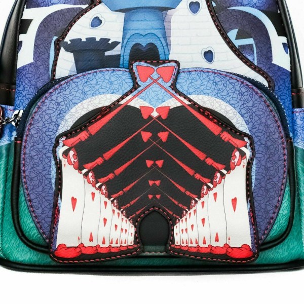 MINI RUGZAK KASTEEL HARTENKONINGIN - DISNEY LOUNGEFLY