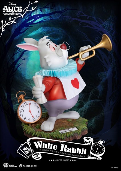 HET WHITE RABBIT - DISNEY MASTERCRAFT