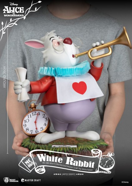 HET WHITE RABBIT - DISNEY MASTERCRAFT
