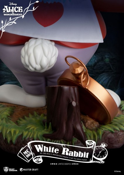 HET WHITE RABBIT - DISNEY MASTERCRAFT