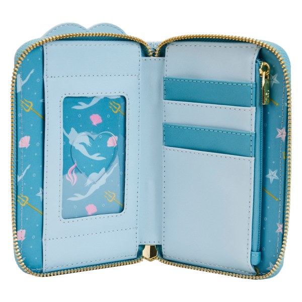 DE KLEINE MEERMIN BRUILOFT PORTEFEUILLE - DISNEY LOUNGEFLY