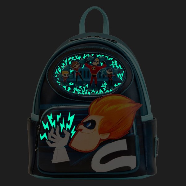INCREDIBLES PIXAR MOMENTS MINI RUGZAK - DISNEY LOUNGEFLY