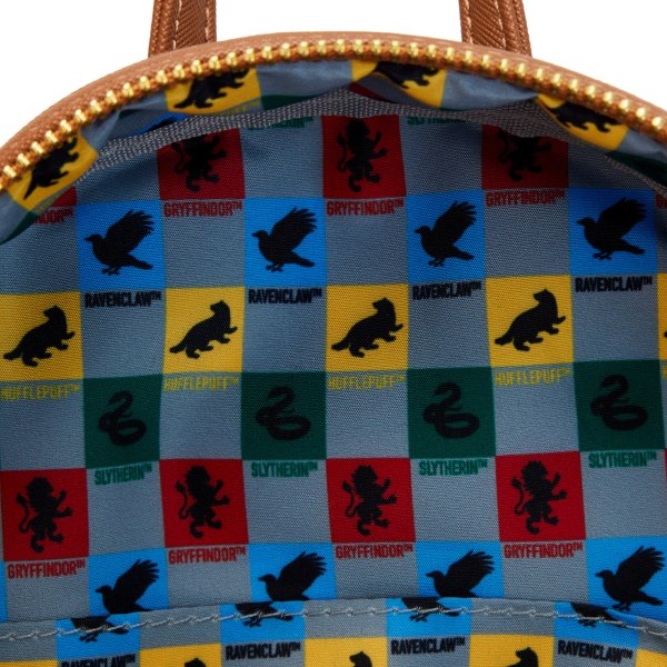 MINI GOUDEN RUGZAK - HARRY POTTER LOUNGEFLY