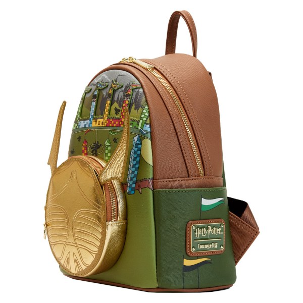 MINI GOUDEN RUGZAK - HARRY POTTER LOUNGEFLY
