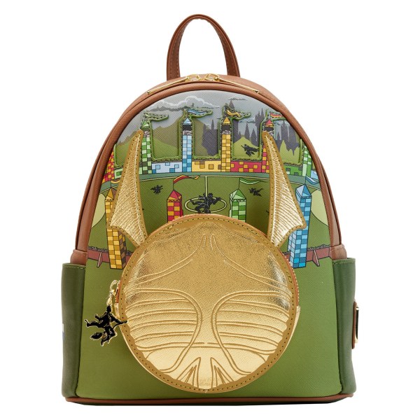 MINI GOUDEN RUGZAK - HARRY POTTER LOUNGEFLY