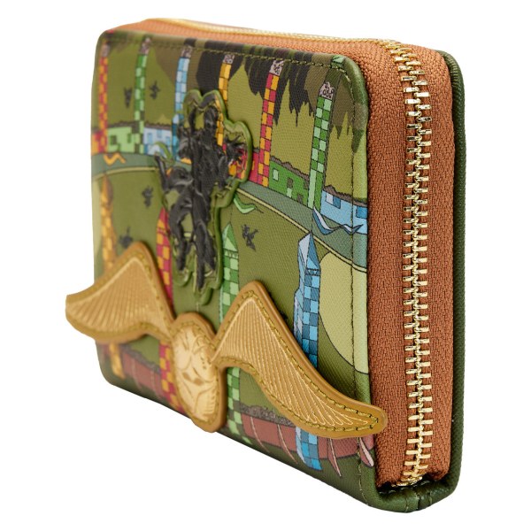 GOUDEN SQUICK- PASJESHOUDER - HARRY POTTER LOUNGEFLY