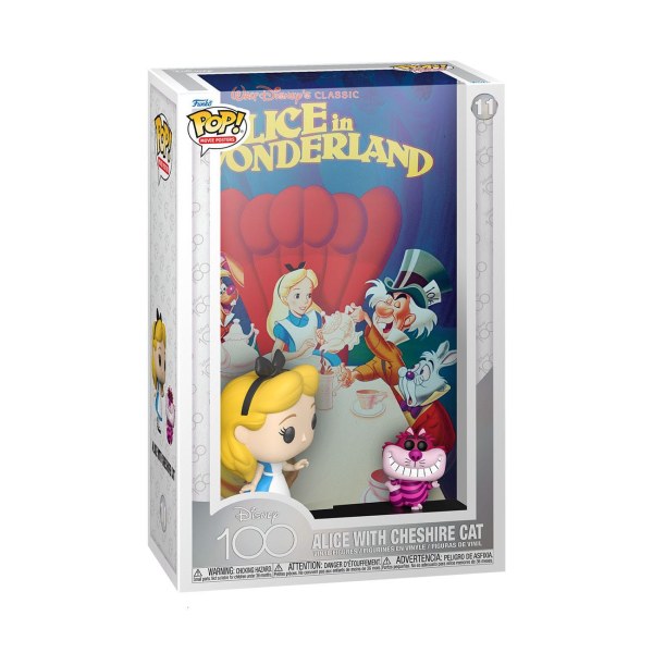 FUNKO POP! 11 - ALICE IN WONDERLAND MOVIE POSTER DISNEY'S 100STE