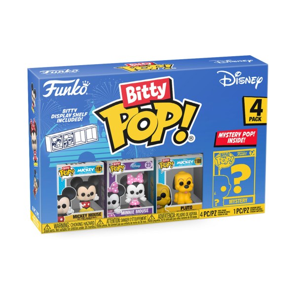 4-PAKKET FUNKO BITTY POP! - MICKEY & ZIJN VRIENDEN