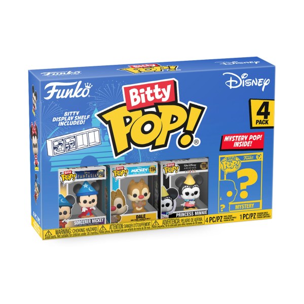 4-PAKKET FUNKO BITTY POP! - MICKEY TOVENAAR