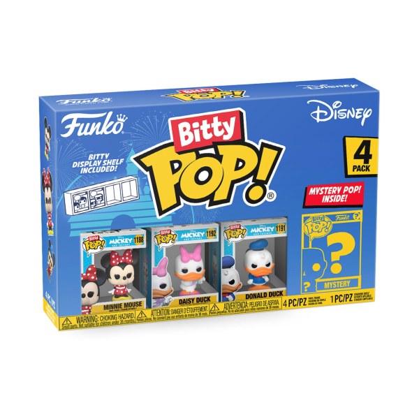 4-PAKKET FUNKO BITTY POP! -MINNIE