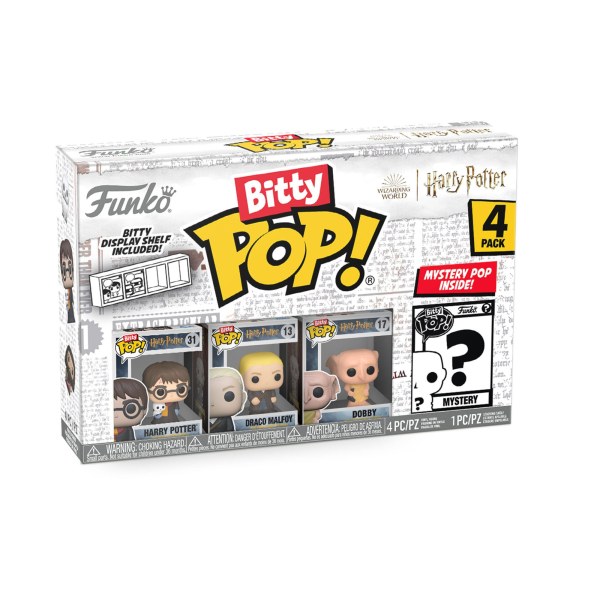 4-PAKKET FUNKO BITTY POP! - HARRY POTTER