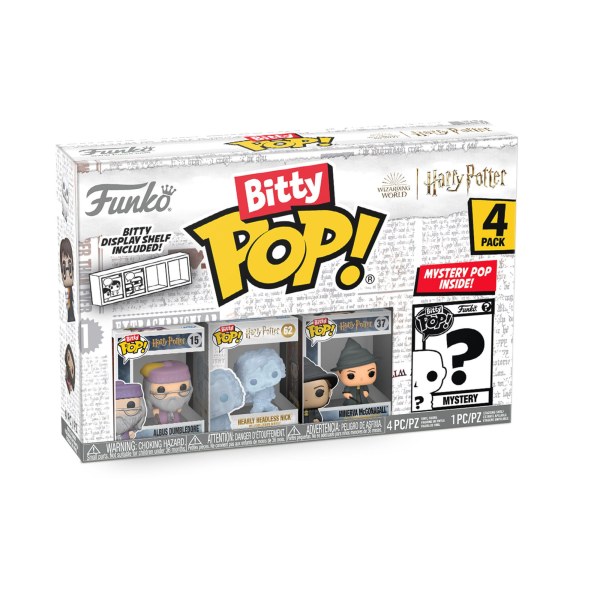 4-PAKKET FUNKO BITTY POP! - Perkamentus