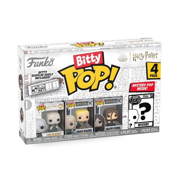 4-PAKKET FUNKO BITTY POP! - LORD VOLDEMORT