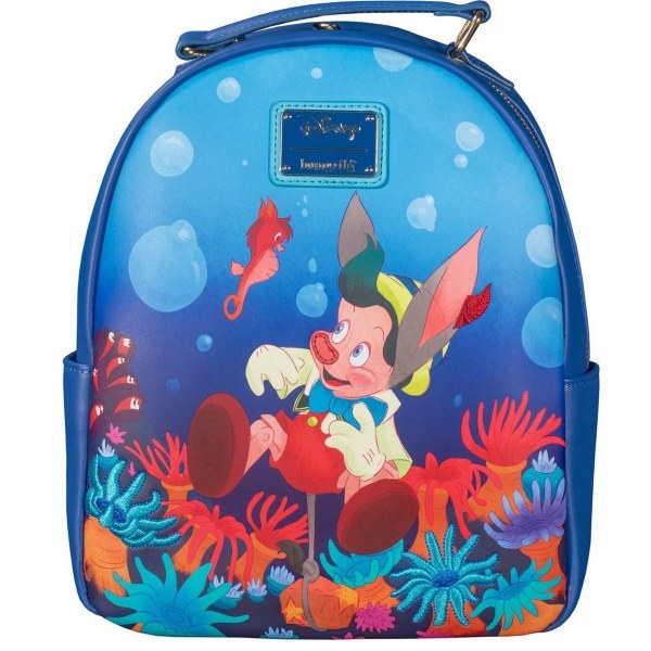 PINOKKIO KORAAL MINI RUGZAK - DISNEY LOUNGEFLY