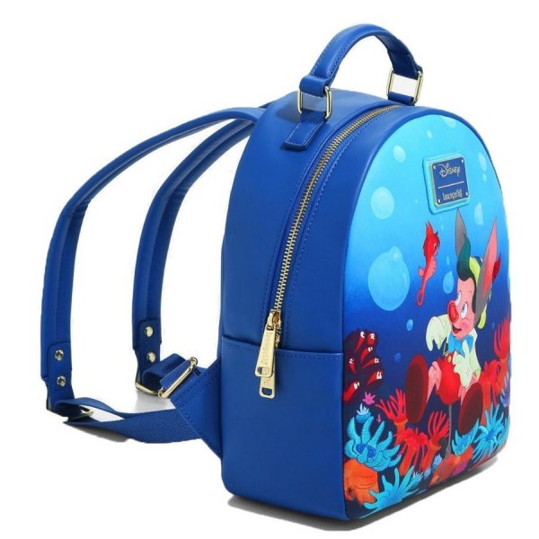 PINOKKIO KORAAL MINI RUGZAK - DISNEY LOUNGEFLY