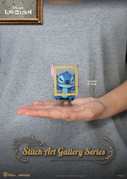 PAKKET VAN 6 ART GALLERY STITCH BEELDJES - DISNEY MINI EGG ATTACK
