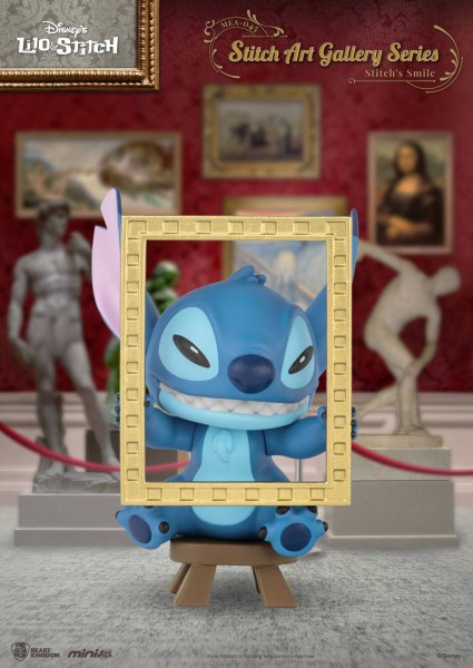 PAKKET VAN 6 ART GALLERY STITCH BEELDJES - DISNEY MINI EGG ATTACK