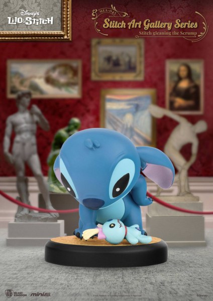 PAKKET VAN 6 ART GALLERY STITCH BEELDJES - DISNEY MINI EGG ATTACK