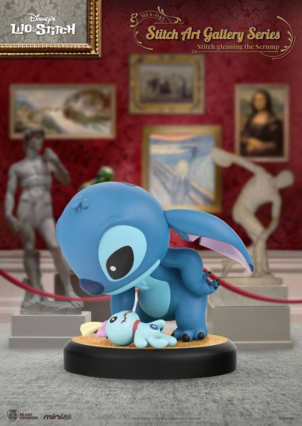 PAKKET VAN 6 ART GALLERY STITCH BEELDJES - DISNEY MINI EGG ATTACK