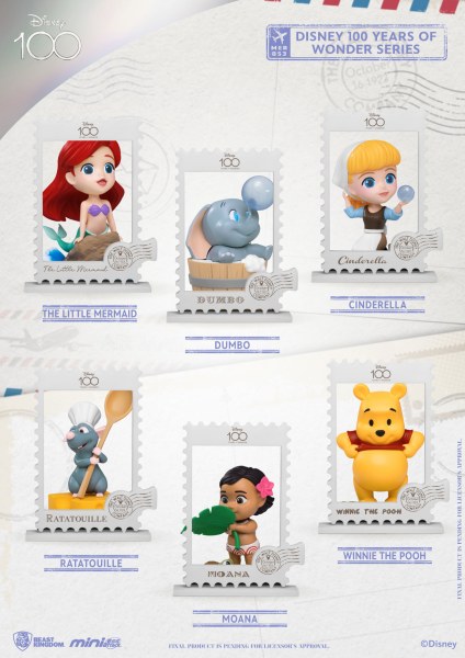 PAKKET VAN 6 FIGUREN 100 YEARS OF WONDER - DISNEY MINI EGG ATTACK