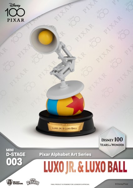 6 PACK PIXAR ALFABET FIGUREN - 100 YEARS OF WONDER DISNEY MINI EGG ATTACK