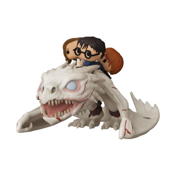 FUNKO POP! RIDES 93 - HARRY POTTER - HERMIONE, HARRY EN RON OP DE GRINGOTTS DRAAK