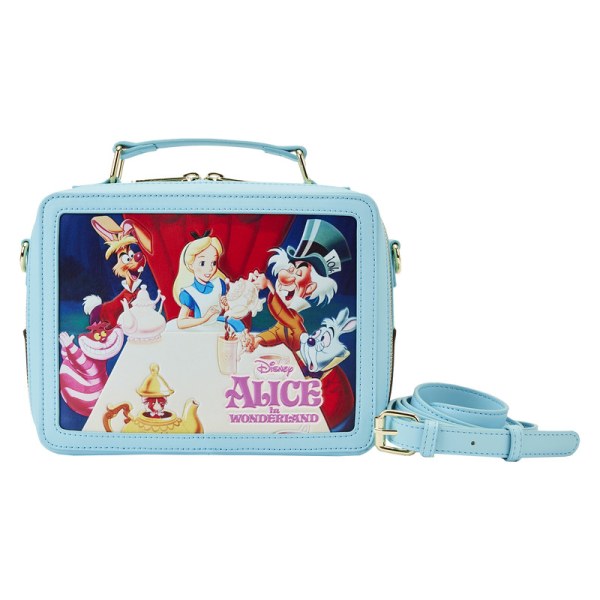 ALICE IN WONDERLAND LUNCHBOX SCHOUDEDTASSEN - DISNEY LOUNGEFLY