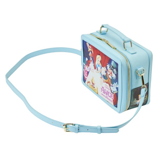 ALICE IN WONDERLAND LUNCHBOX SCHOUDEDTASSEN - DISNEY LOUNGEFLY