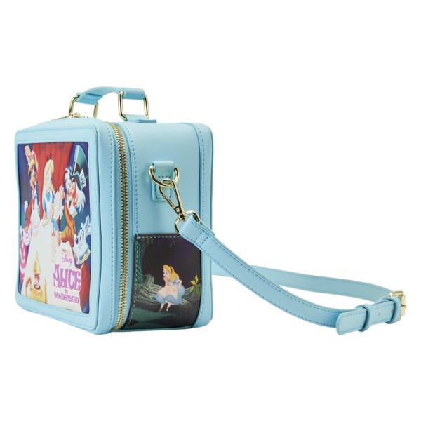 ALICE IN WONDERLAND LUNCHBOX SCHOUDEDTASSEN - DISNEY LOUNGEFLY