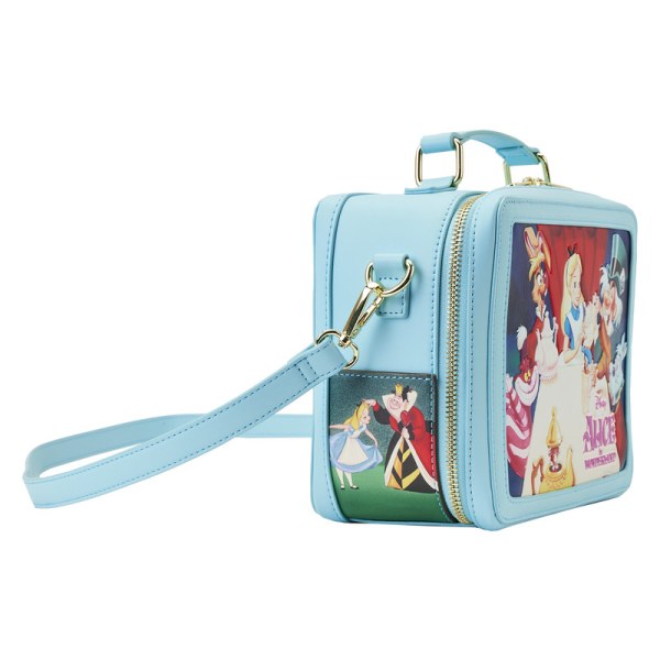 ALICE IN WONDERLAND LUNCHBOX SCHOUDEDTASSEN - DISNEY LOUNGEFLY