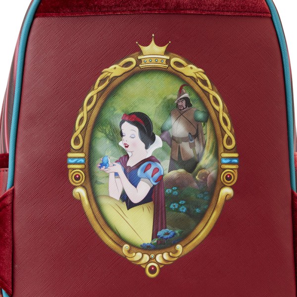 MINI RUGZAK DE BOZE KONINGIN OP HAAR TROON - DISNEY LOUNGEFLY