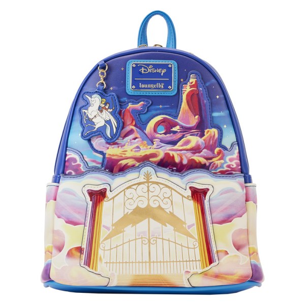 MINI RUGZAK HERCULES MOUNT OLYMPE EN GOLDEN GATES - DISNEY LOUNGEFLY