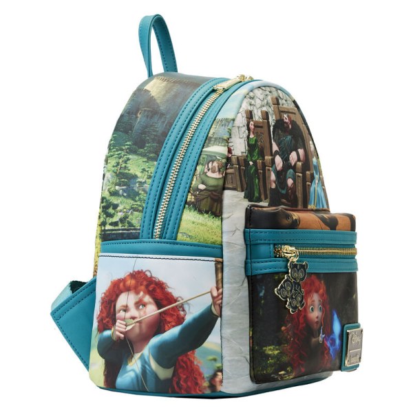 MERIDA PRINCESS SCENES MINI RUGZAK - DISNEY LOUNGEFLY