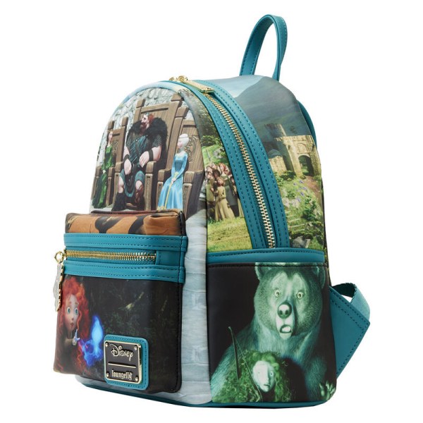 MERIDA PRINCESS SCENES MINI RUGZAK - DISNEY LOUNGEFLY