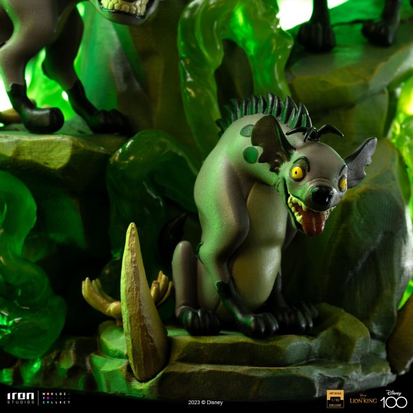 SCAR DELUXE ART SCALE - DISNEY THE LION KING