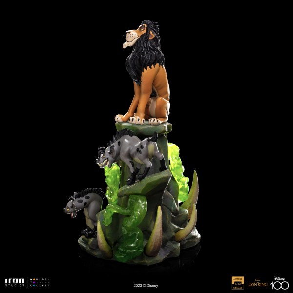 SCAR DELUXE ART SCALE - DISNEY THE LION KING