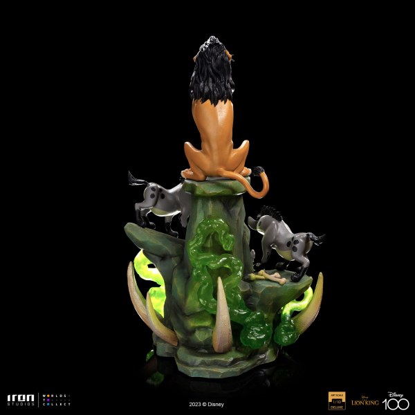 SCAR DELUXE ART SCALE - DISNEY THE LION KING