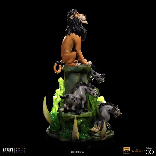 SCAR DELUXE ART SCALE - DISNEY THE LION KING