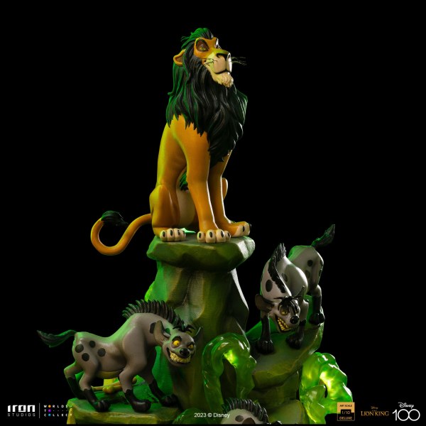 SCAR DELUXE ART SCALE - DISNEY THE LION KING
