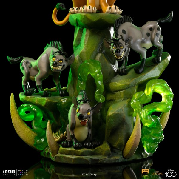 SCAR DELUXE ART SCALE - DISNEY THE LION KING