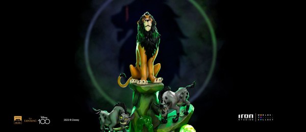 SCAR DELUXE ART SCALE - DISNEY THE LION KING